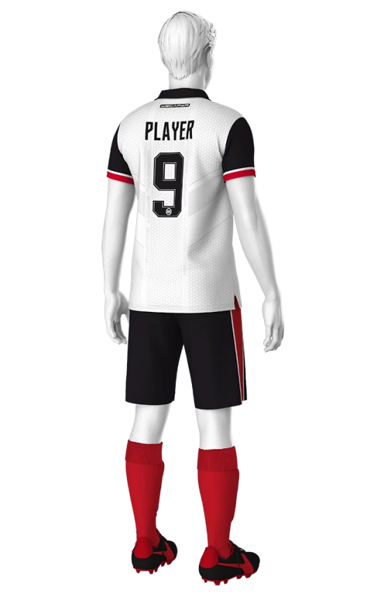 FUT-A07 Футболка Поло SP-П-U-А01 и Шорты FUT-SH-M-A01 Спина