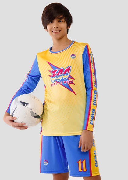 Футбольная форма для подростков с лонгсливом FUT-K36-SUBL